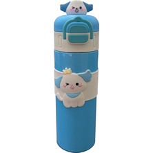 Noki Çift Ağızlıklı Çelik Matara 500 ml