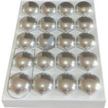 Arcars Bıjon Kapagı Duz 19MM Krom 20 Set