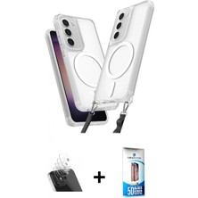 İlk El Grup Pilelistore™ Galaxy S23 Plus Kılıf Atlas Doku Koleksiyonu - Siyah 5d Eko Cam Ekran Koruyucu + Kamera Lens Koruma Cam - Sf
