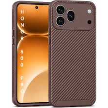 MobaxAksesuar Huawei Honor 600 Pro Kılıf Karbon Silikon Case