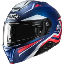 Hjc I91 Tricus MC21SF Çene Açılır Motosiklet Kaskı Mavi