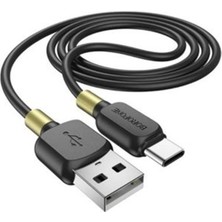 Borofone BX59 2.4A iPhone Lightning Şarj ve Veri Kablosu 1 Metre Siyah