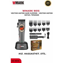Wmark NG-9015 Gri Vektör Motorlu Saç Kesme Makinesi