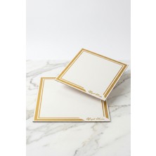 Creapack Pasta Altlığı, Turta Altlığı, 10 Adet, 21X21 Cm, 8-10 Kişilik Mendil Altlık, Kalın Pasta Altı