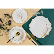 sembol Oscar Bone China 24 Parça Yemek Takımı