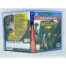 Konsol Cenneti Ps4 Infamous Second Son Koleksiyon Için Boş Kutu + Playstation 4 Infamous Second Son  Oyun Cover