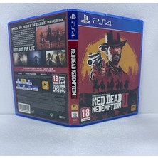 Konsol Cenneti Ps4 Red Dead Redemption 2 Koleksiyon Için Boş Kutu + Playstation 4  Red Dead Redemption 2  Oyun Cover