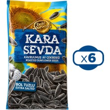 Kara Sevda Ay Çekirdeği 180 gr Bol Tuzlu x 6 Adet