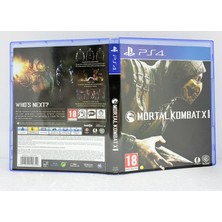 Konsol Cenneti Ps4 Mortal Kombat x Koleksiyon Için Boş Kutu + Playstation 4 Mortal Kombat x Oyun Cover
