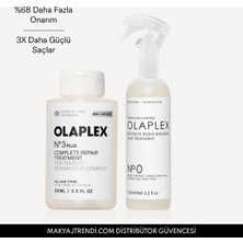OLAPLEX The Ultimate Repair Kit - Saçları Yoğun Şekilde Onaran & Bağ Güçlendiren & Saçları Kusursuzlaştıran Bakım Seti