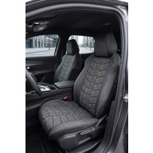 Panda Kılıf Panda Peugeot 3008 Variyant 2016 - 2024 Arası Uyumlu Araca Özel Keten Oto Koltuk Kılıfı