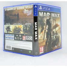 Konsol Cenneti Ps4 Mad Max Koleksiyon Için Boş Kutu + Playstation 4 Mad Max  Oyun Cover