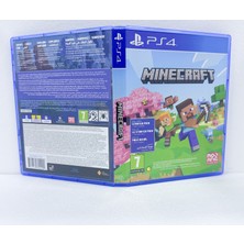 Konsol Cenneti Ps4 Minecraft Koleksiyon Için Boş Kutu + Playstation 4 Minecraft  Oyun Cover