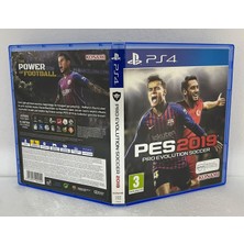 Konsol Cenneti Ps4 Pes 2019  Koleksiyon Için Boş Kutu + Playstation 4 Pes 2019  Oyun Cover