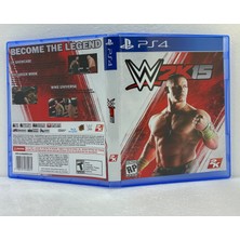 Konsol Cenneti Ps4 W2K15 -  Smack Dawn 2015  Koleksiyon Için Boş Kutu + Playstation 4 W2K15 -  Smack Dawn 2015  Oyun Cover