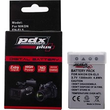 Pdx Plus,nikon Coolpix 3700,4200,5200,5900,7900,COOLPIX P3,p4,modeller ile Uyumlu batarya.