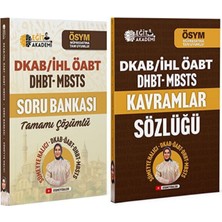 Eğit Akademi 2026 Öabt Dkab Ihl Mbsts Dhbt Soru Bankası ve Kavramlar Sözlüğü