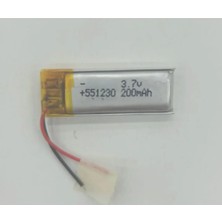 Efcell Kompakt Elektronik Cihazlar Için 551230 200MAH Kablolu Batarya