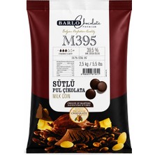 Barlo Chocolate Premium Sütlü Pul Çikolata 2,5 kg (%39,5)