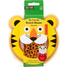 Kikkerland Kidoki Snack Boxes 3'lü Beslenme Kutusu Seti
