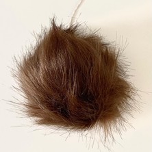 Yumakça Atkı Şapka Anahtarlık ve Bere Ponponu Büyük Boy 006