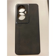 Darkom Oppo Reno 11F Uyumlu Alcantara Süet Dokulu Darbe Emici Özelliği Sahip Kılıf.