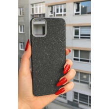 Darkom Samsung Galaxy A06 Uyumlu Düz Parlak Renkli Simli Darbe Emici Özelliğe Sahip Telefon Kılıfı