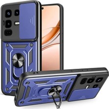 Nanospace Infinix Note 50 Pro Plus ile Uyumlu Kılıf Kamera Korumalı Zırh Tank Sürgülü Vega Kapak
