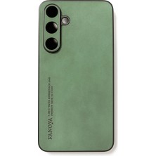 Darkom Samsung Galaxy A17 Uyumlu Alcantara Süet Dokulu Darbe Emici Özelliği Sahip Kılıf.
