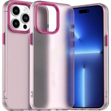 Darkom Iphone 15 Pro Max Uyumlu Düz Renkll Magsafe Kablosuz Şarj Özelliği Aktif Olarak Çalışan Kılıf