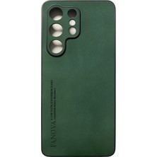 Darkom Samsung Galaxy S25 Ultra Uyumlu Alcantara Süet Dokulu Darbe Emici Özelliği Sahip Kılıf.