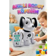 Farbu Oyuncak Interaktif Akıllı Robot Köpek - LED Işıklı, Şarkı Söyleyen ve Dans Eden Uzaktan Kumandalı Eğitici Oyuncak