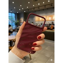 Darkom Iphone 17 Pro Uyumlu/ Düz Renkli / Hologram Dalga Desenli /darbe Emici Özelliğe Sahip Kılıf