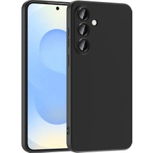 Darkom Samsung Galaxy S25FE Uyumlu Düz Renkli Içi Kadife Darbe Emici Özelliğe Sahip Silikon Kılıf.