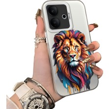 HONTINGA Vivo V60 Lite 5g ile Uyumlu Kılıfı Silikon Kenar Sert Arka Düşüme Önleyici Basitlik Anti Düşme Kamera Korumali Leopar Desen Telefon Kılıfı Kadın ve Erkek Için Uygundur K1-0720