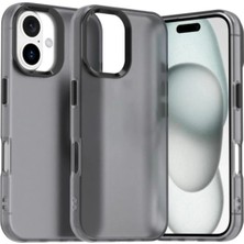 Darkom Iphone 16 Uyumlu Düz Renkll Magsafe Kablosuz Şarj Özelliği Aktif Olarak Çalışan Kılıf