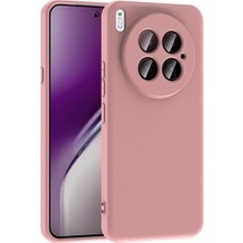 Darkom Tecno Camon 40 5g Uyumlu Düz Renkli Içi Kadife Darbe Emici Özelliğe Sahip Silikon Kılıf.