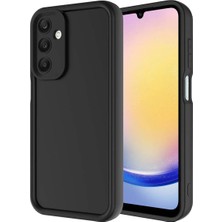 Darkom Samsung Galaxy A15 Uyumlu Kılıf Yumuşak Silikon Dokulu Kamera Korumalı Darbe Emici Telefon Kılıfı