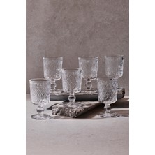 Perotti Aiden Cam 6'lı Kahve Yanı Bardak 60 ml
