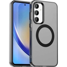 Darkom Samsung Galaxy A16 Uyumlu Düz Renkll Magsafe Kablosuz Şarj Özelliği Aktif Olarak Çalışan Kılıf