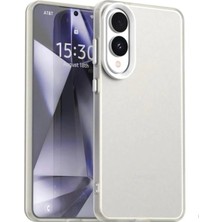 Darkom Samsung Galaxy S25 Edge Ultra Uyumlu Düz Renkli Darbe Emici Özelliğe Sahip Kılıf