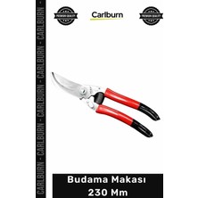 Carlburn #budama Çelik Profesyonel Keskin Bahçe Tarım Yaylı Ağaç Bitki Çiçek Bağ Budama Makası 230 mm