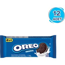 Oreo Vanilya Bisküvi 38 gr - 12 Adet