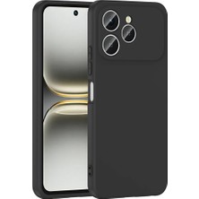 Darkom Tecno Spark 40 Uyumlu Düz Renkli Içi Kadife Darbe Emici Özelliğe Sahip Kılıf.