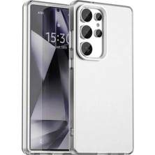 Darkom Samsung Galaxy S25 Ultra Uyumlu Düz Renkli Darbe Emici Özelliğe Sahip Kılıf