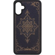 Darkom Iphone 16 Uyumlu Iran Halı Desenli Darbe Emici Özelliğe Sahip Telefon Kılıfı