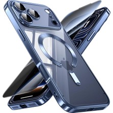 Darkom Iphone 17 Pro Max Uyumlu Magsafe Kablosuz Şarj Özelliği Aktif Olan Silikon Telefon Kılıfı