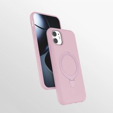 Darkom Iphone 12 Uyumlu Düz Renkli /standlı / Içi Kadife / Darbe Emici Özelliğe Sahip Kılıf
