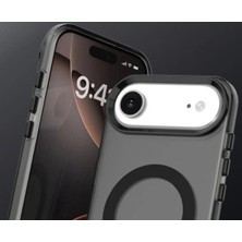 Darkom Iphone 17 Air Uyumlu Düz Renkll Magsafe Kablosuz Şarj Özelliği Aktif Olarak Çalışan Telefon Kılıfı