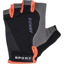 Sport Sonny XBYC-HJ-1502 Kısa Parmak Eldiven Xl Siyah Turuncu